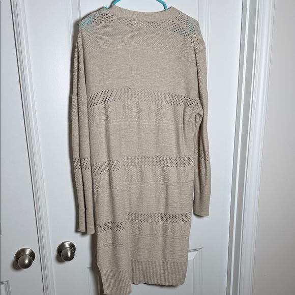 Universal Thread Light Tan Open-Front Cardigan - Picture 3 of 3